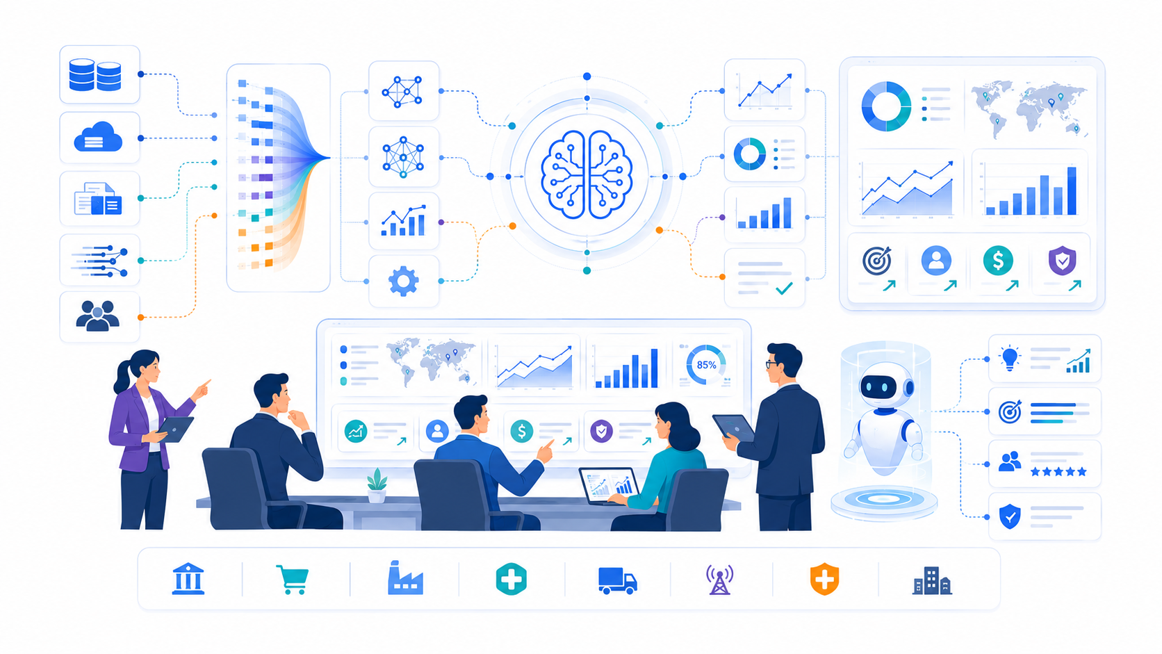How AI is transforming business decision-making across industries